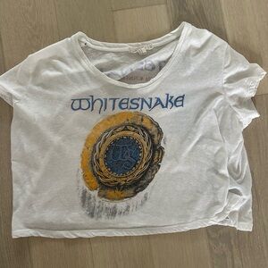 Forever 21 White Graphic Tee